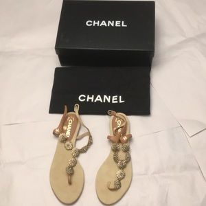 Channel brand new Sandals